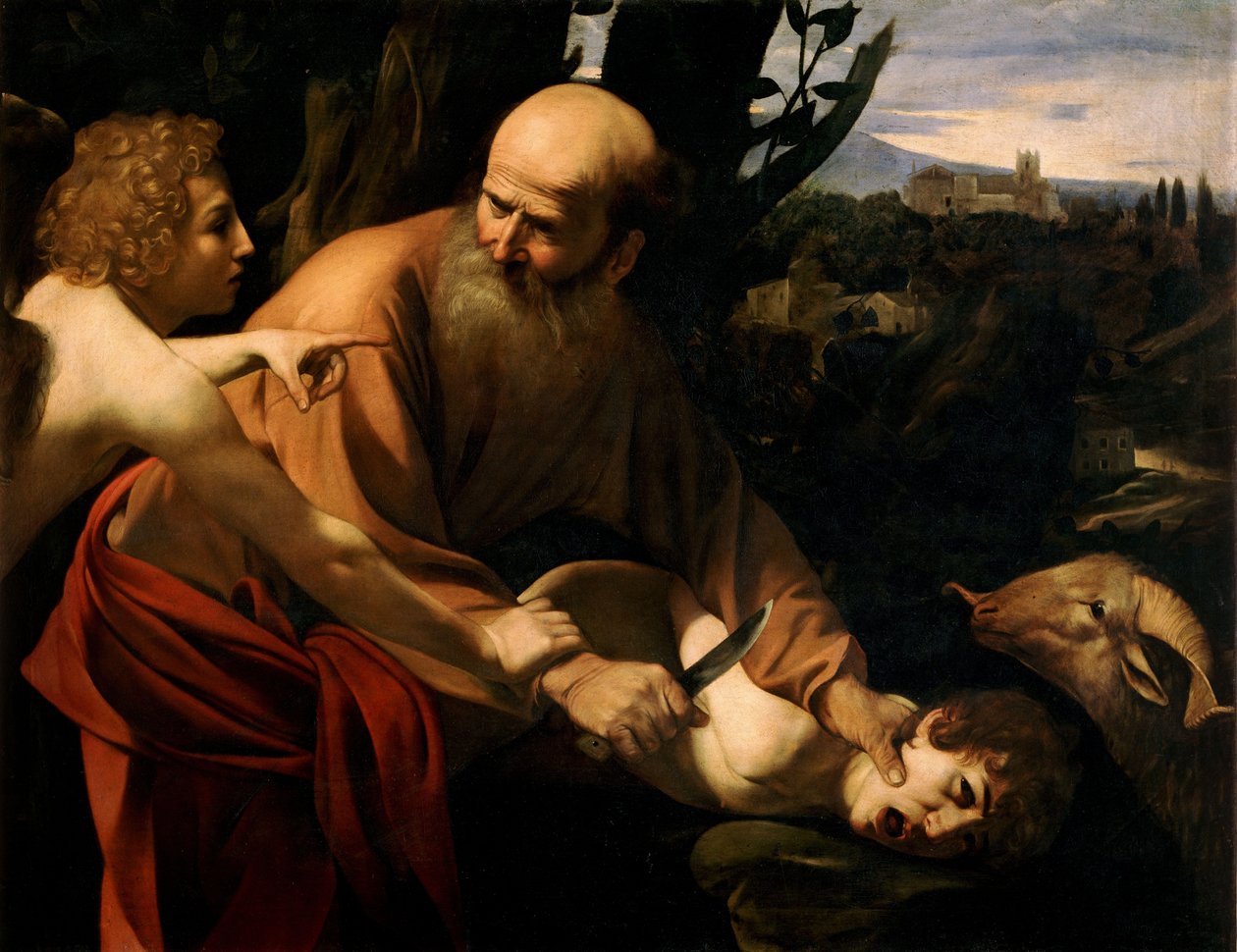 Izákova oběť od Michelangelo Merisi Caravaggio