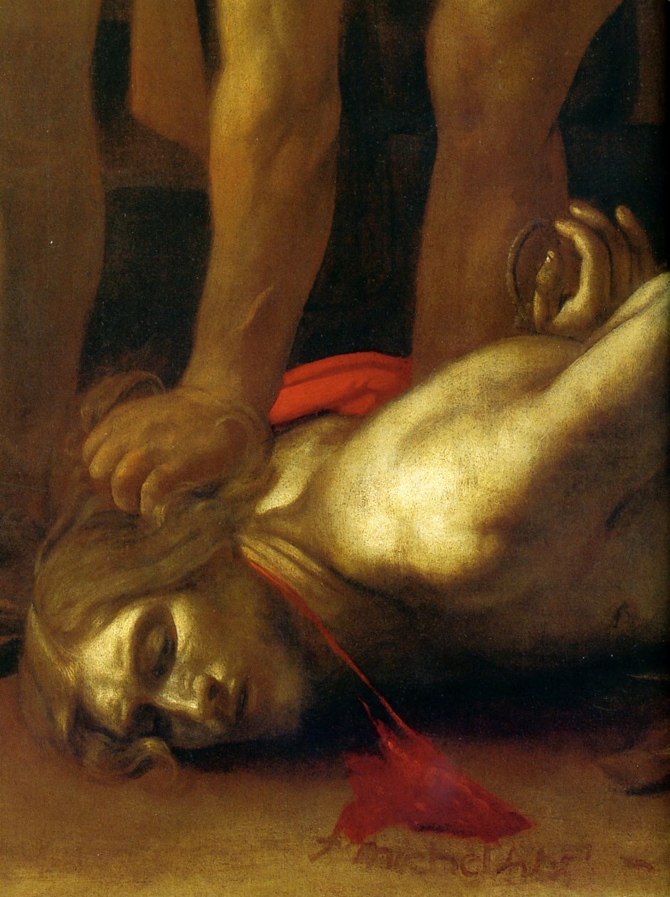 Stětí sv. Jana Křtitele od Michelangelo Merisi Caravaggio