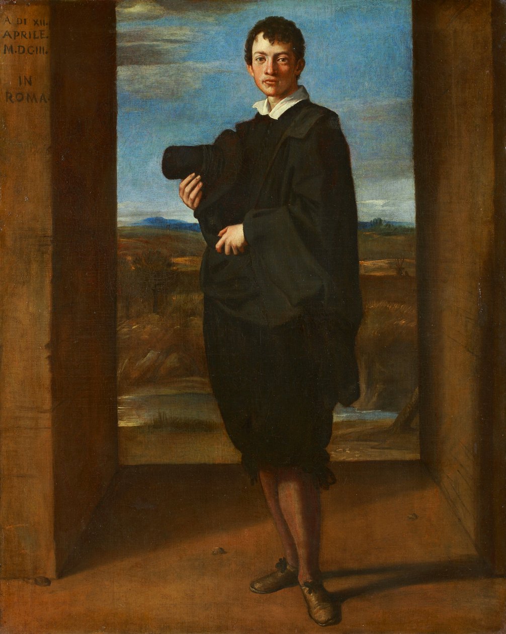 Portrét mladého muže od Domenichino