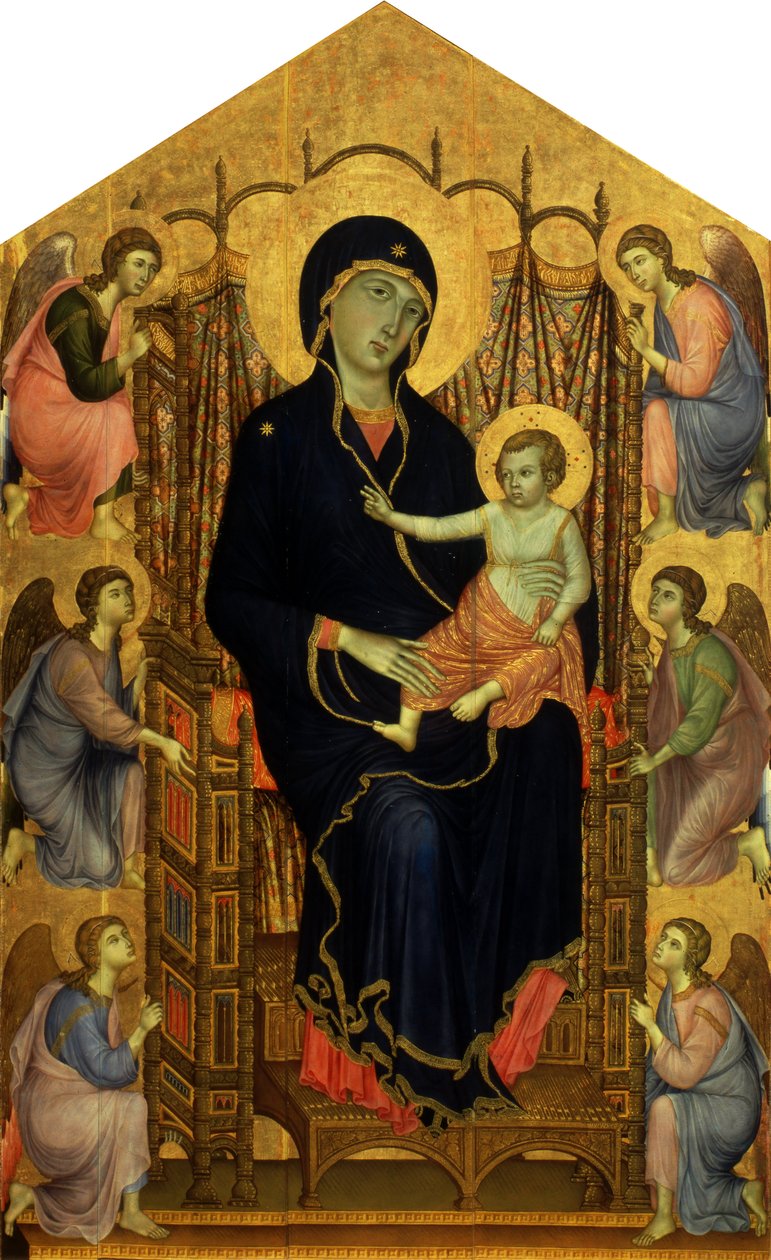 Majestát od Duccio di Buoninsegna