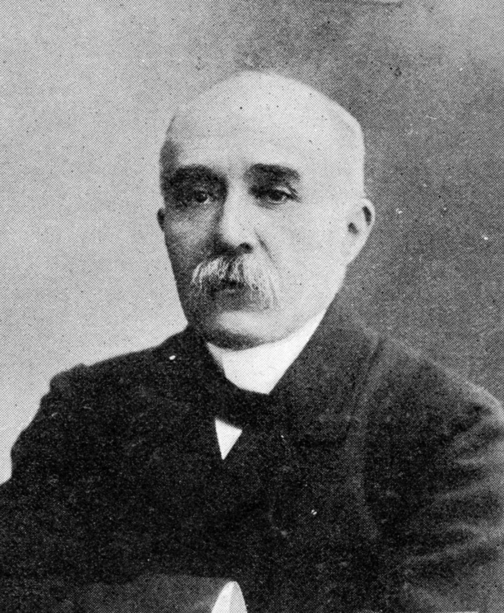 Georges Clemenceau, předseda vlády Francie, publikoval v The Graphic 27. října 1906 od French Photographer