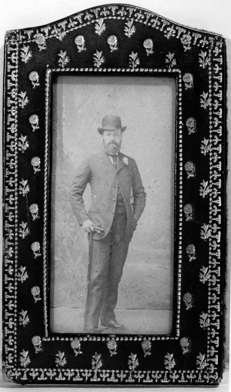 Jacques Doucet jako mladý muž, kolem 1870-90 od French Photographer