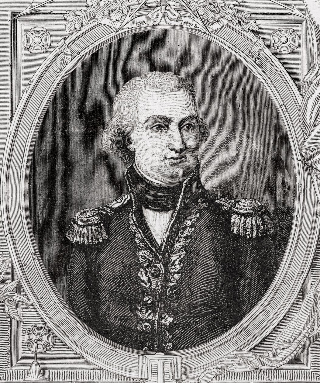 Louis Thomas Villaret de Joyeuse (1750-1812) z „Histoire de la Revolution Francaise“ od Louise Blanca (1811-82) vyryl Adolphe Francois Pannemaker (nar. 1822) 1847-62 (litho) od French School