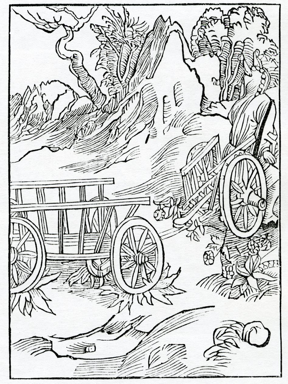 O cestě felycyta a bohů a o výplatě přijít k hříšníkům, ilustrace z anglického překladu Alexandra Barclaye „Loď bláznů“, z vydání vydaného v roce 1874 (rytina od German School