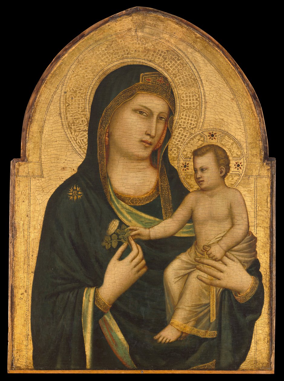 Madonna a dítě od Giotto di Bondone
