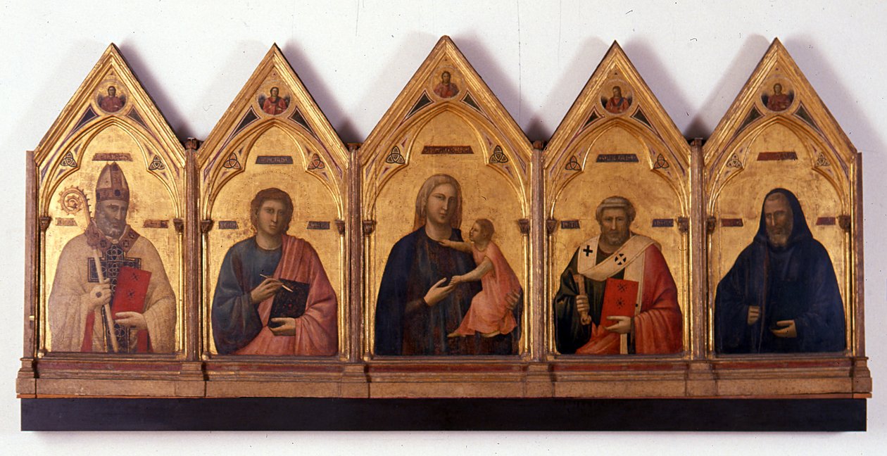 Polyptych Badia od Giotto di Bondone