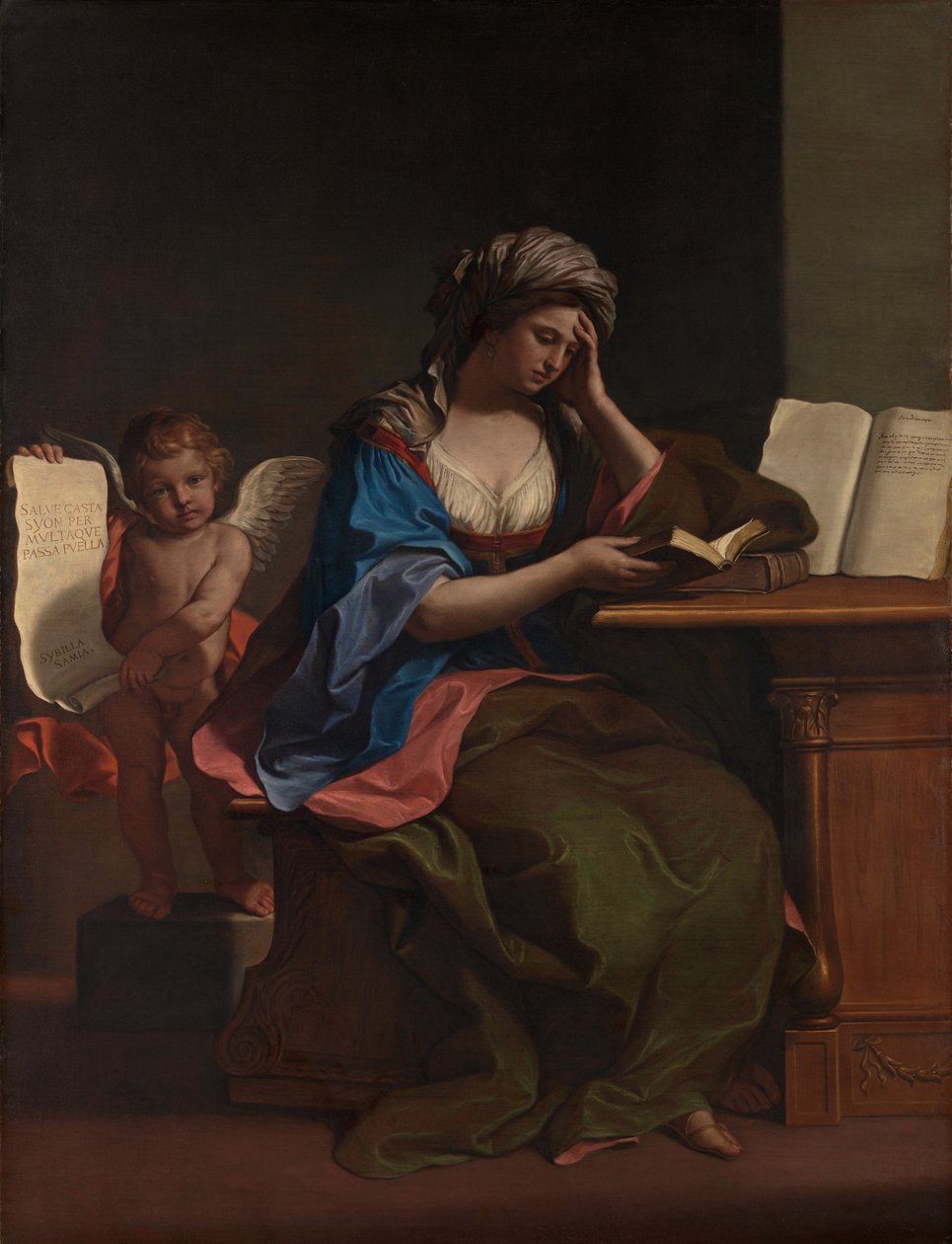 Samian Sibyl s puttem od Guercino