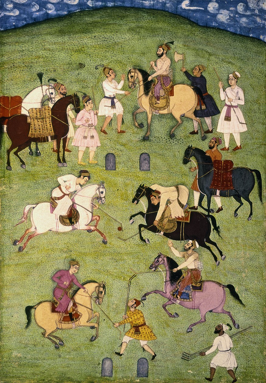Hra o pólu z Velkého alba Clive od Indian School