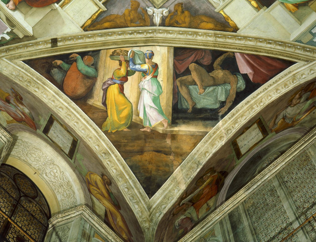 Judith y Holofernes od Michelangelo Buonarroti