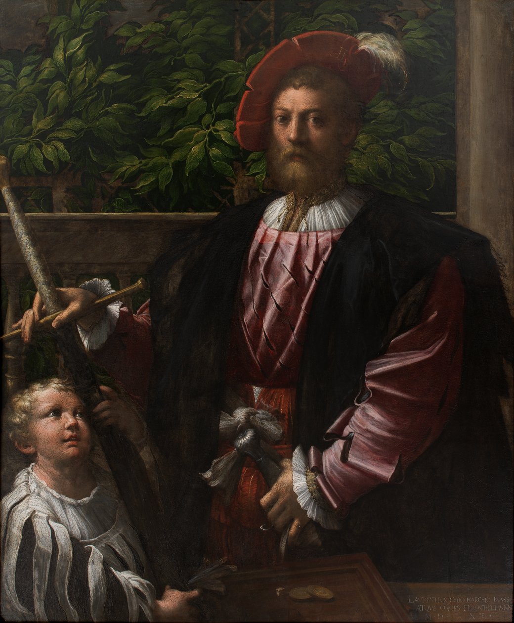 Portrét Lorenza Cyba od Parmigianino