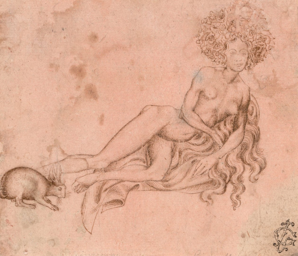 Alegorie Luxurie (recto), c. 1426 od Antonio Pisanello