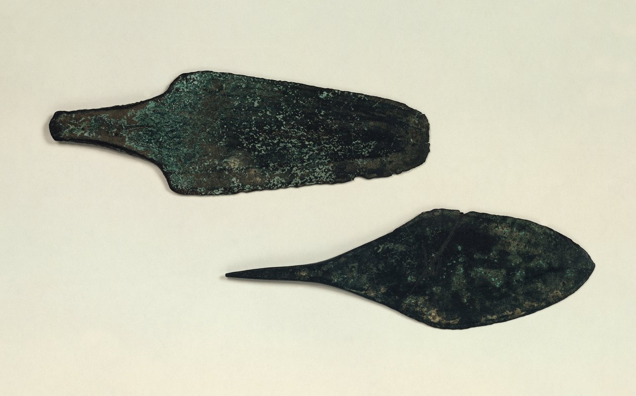 Dvě dýky, 2000-1800 př.nl (měď) od Prehistoric