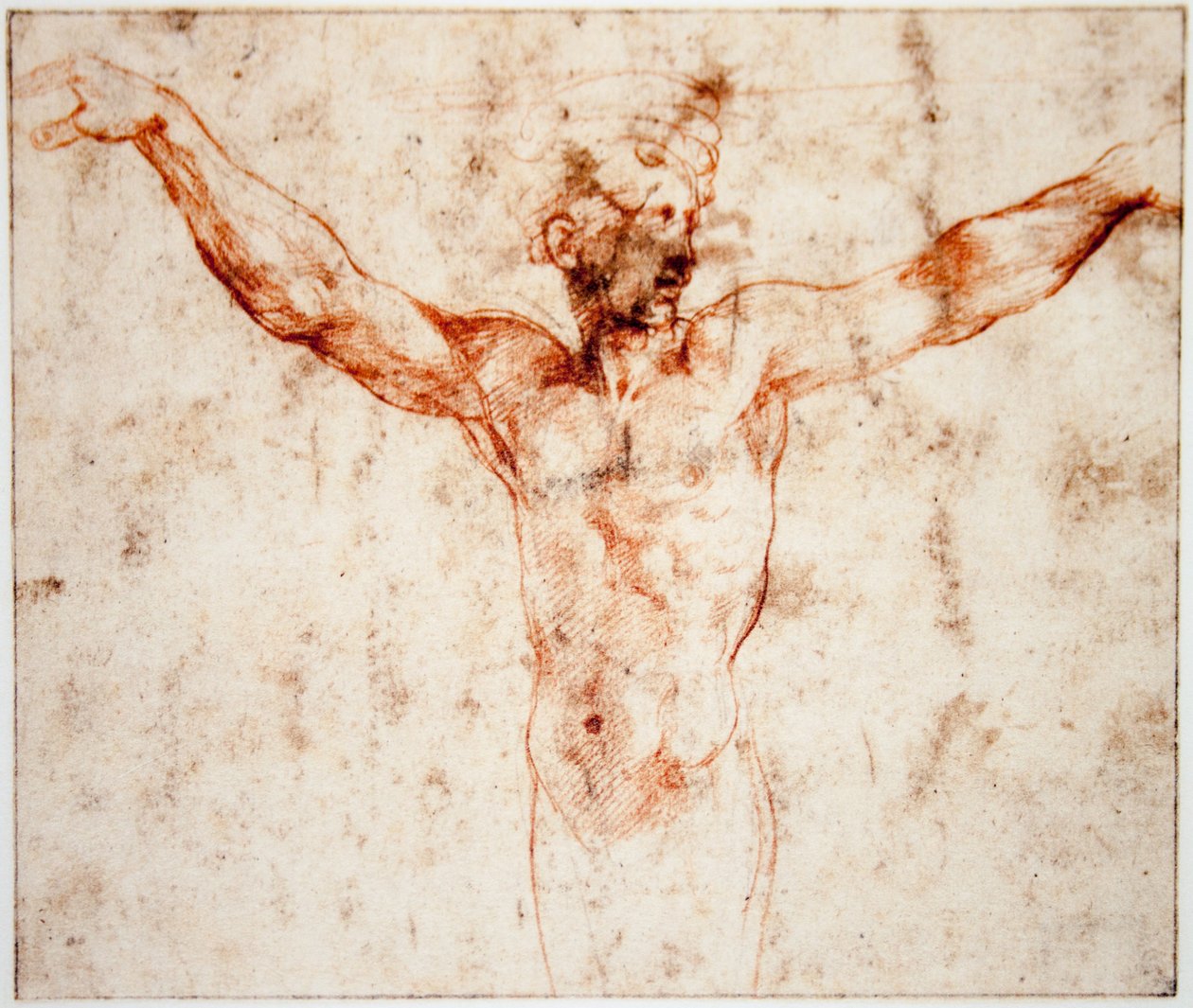 Herm s roztaženými pažemi od Raffaello Sanzio Raphael