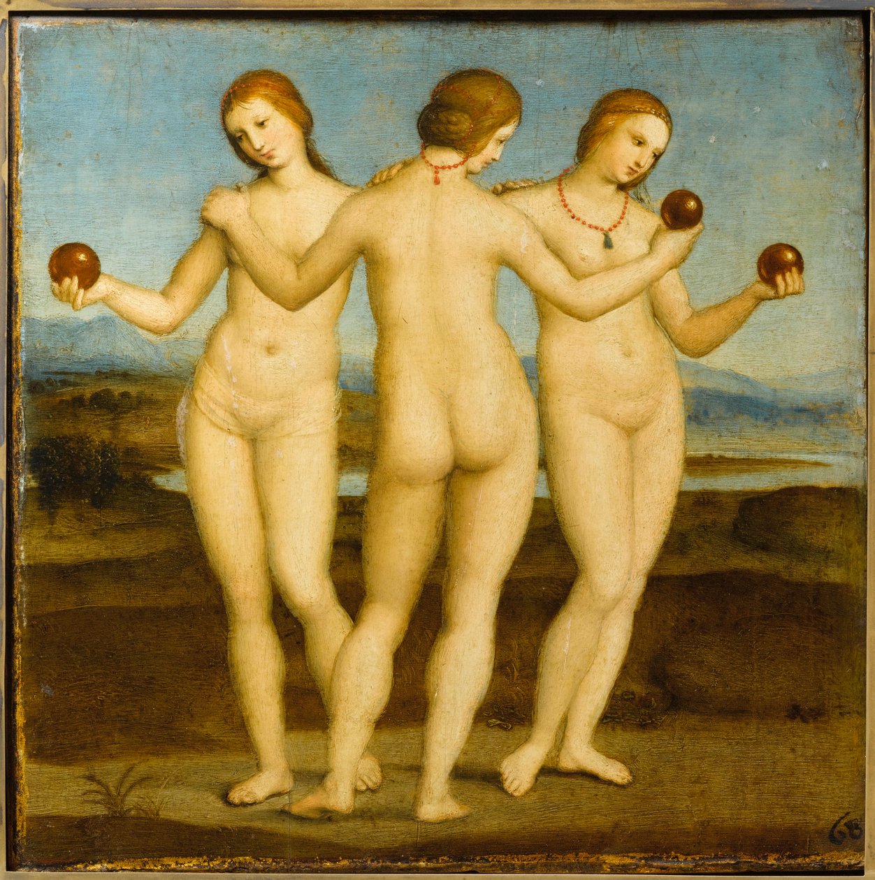 Tři Grácie od Raffaello Sanzio Raphael