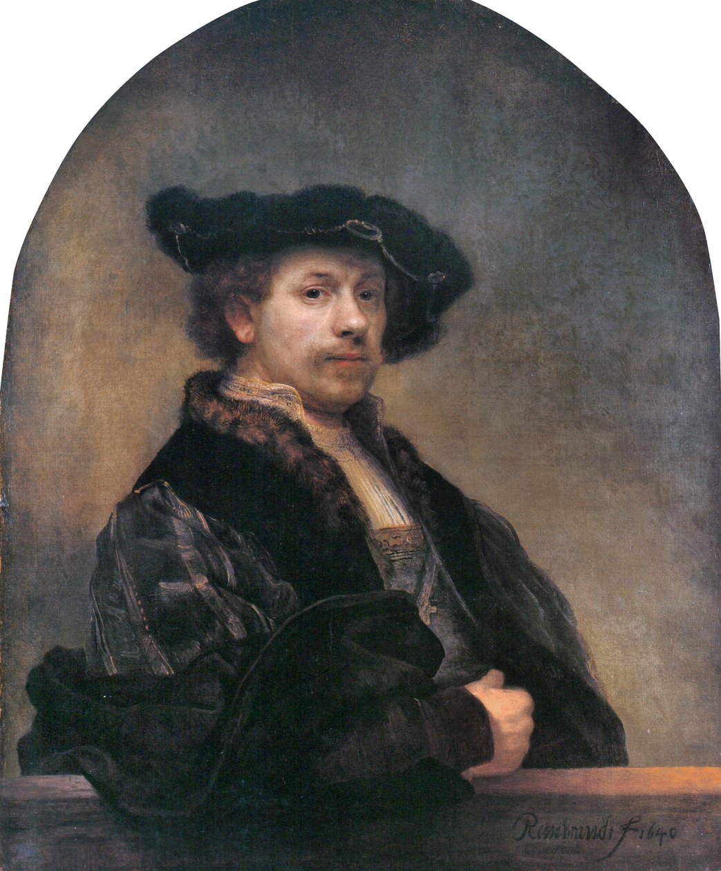 Autoportrét od Rembrandt van Rijn