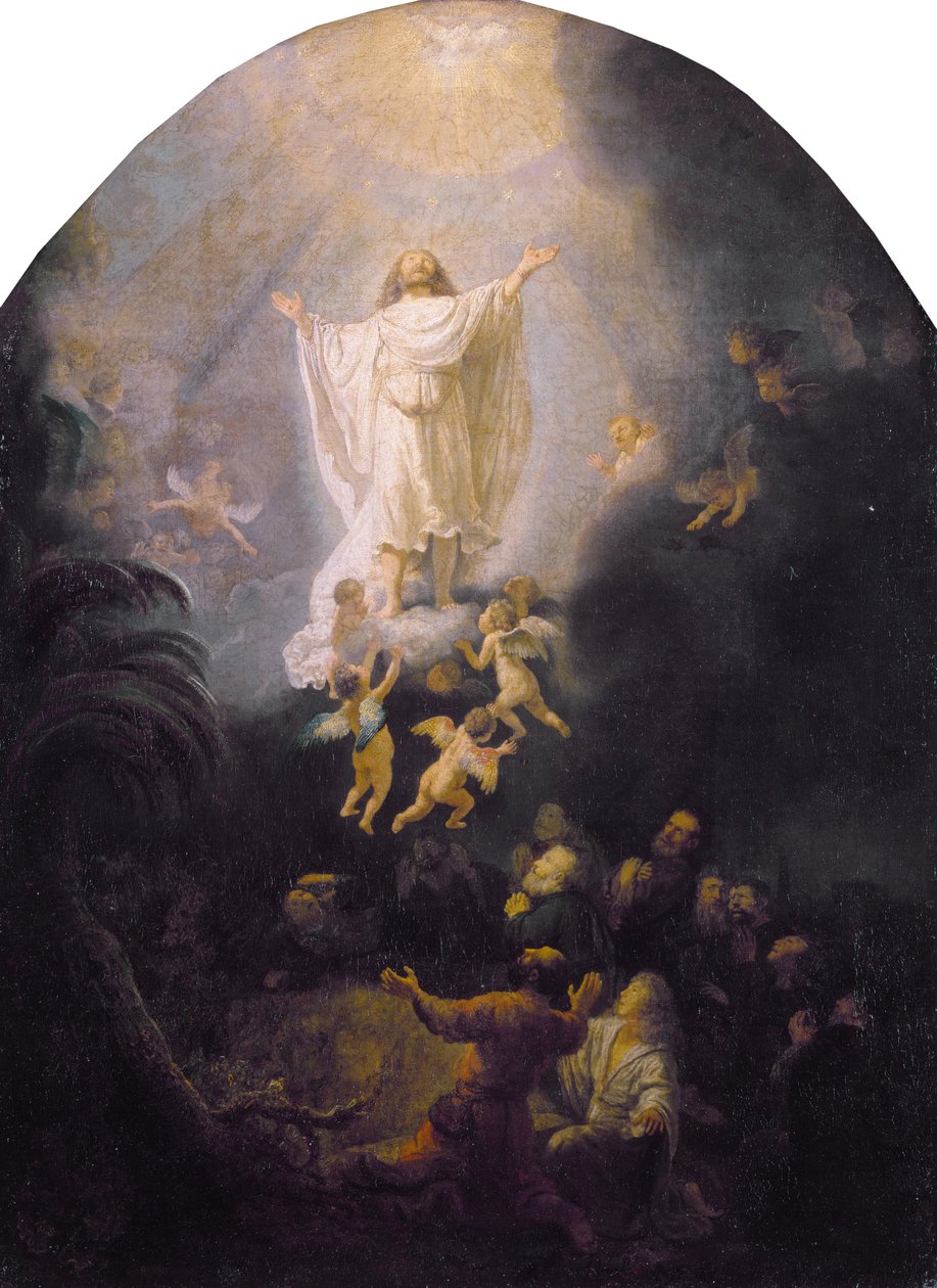 Nanebevstoupení od Rembrandt van Rijn