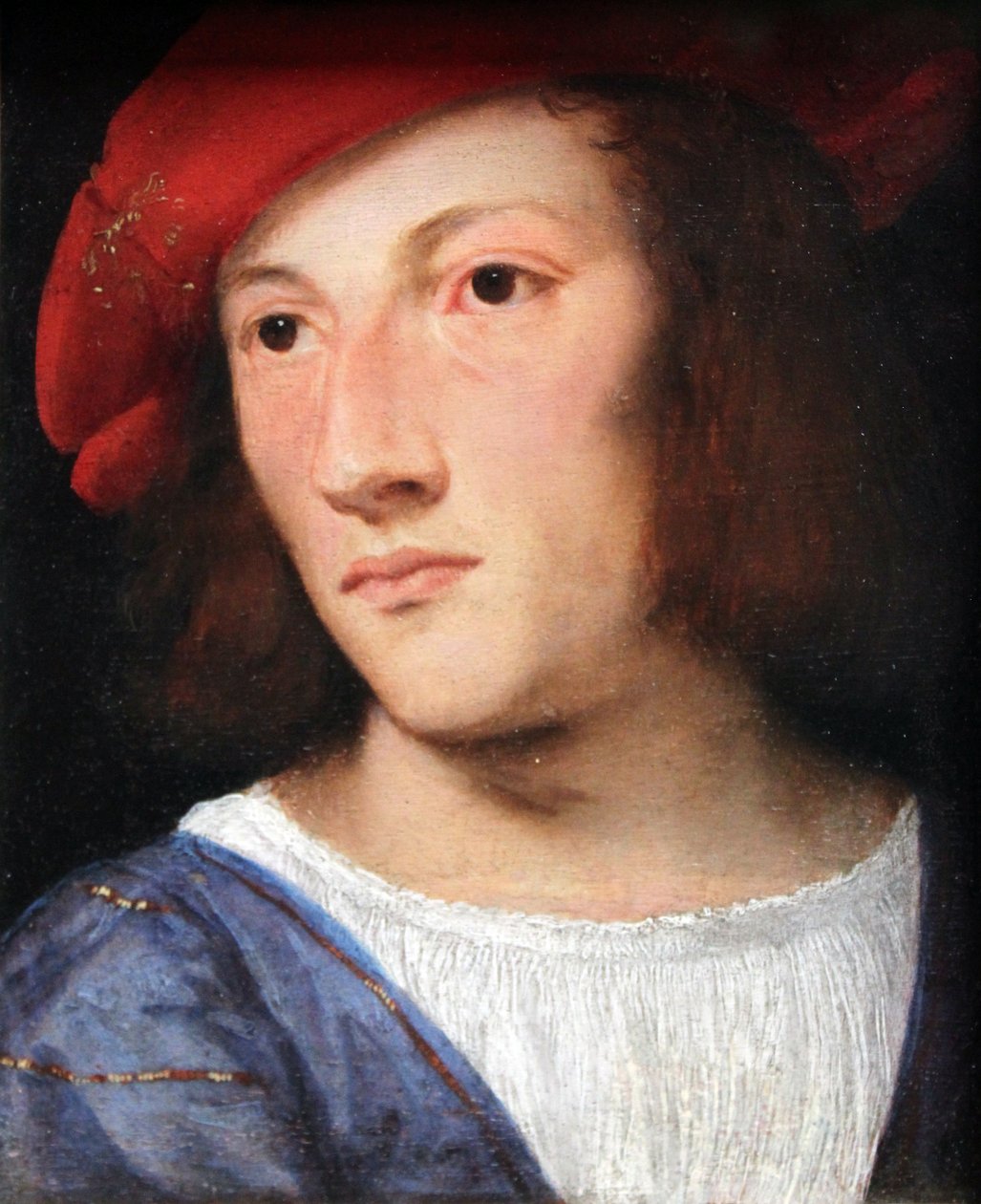 Portrét mladého muže od Tiziano Vecelli