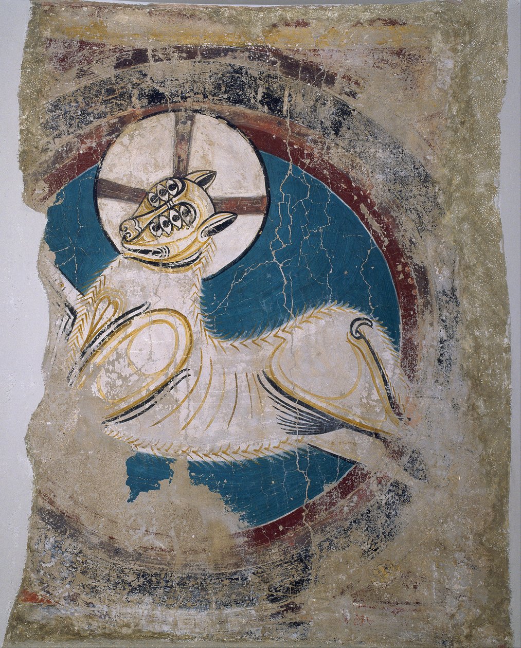 Apokalyptický beránek od Sant Climent de Taüll od Unknown