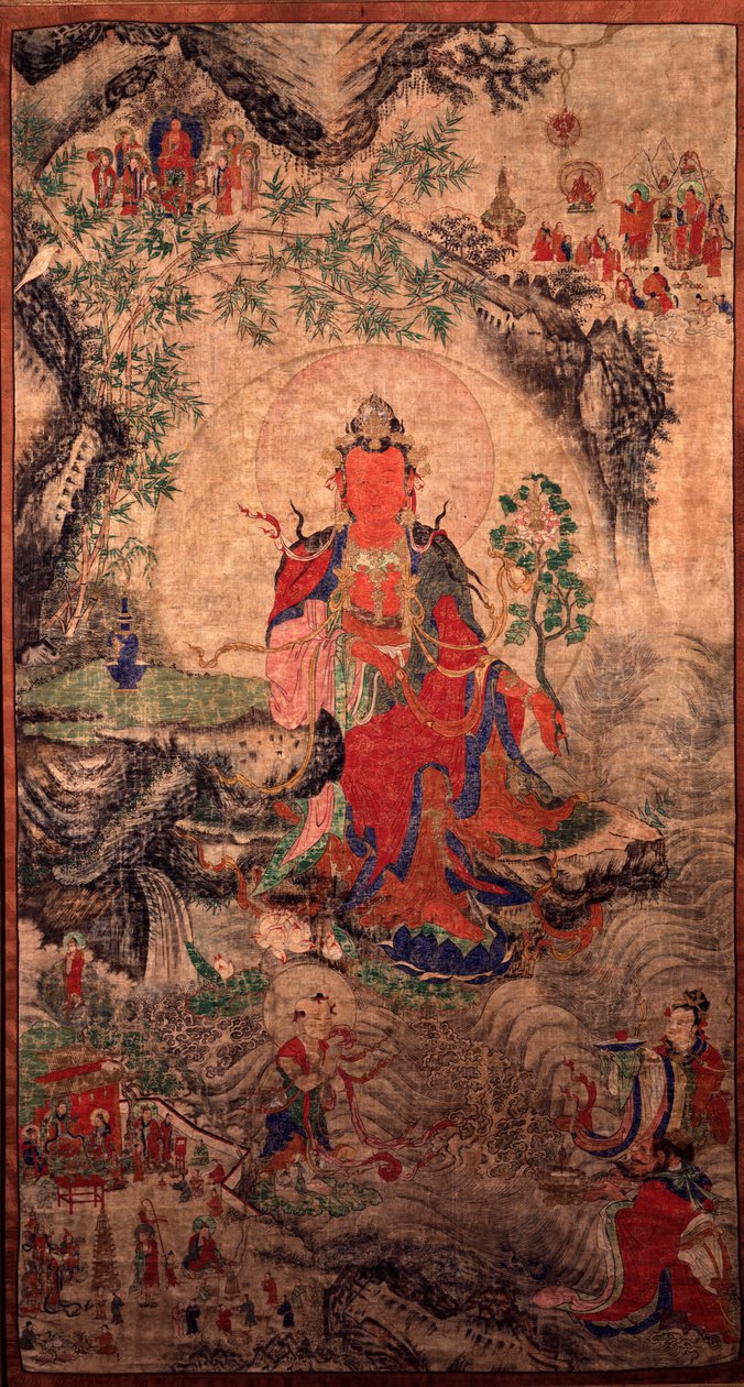 Bodhisattva Maitreya, budoucí Buddha od Unknown