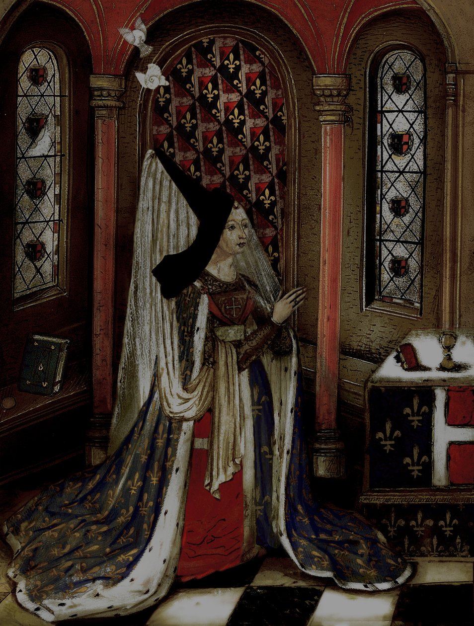 Charlotte Savoyská, francouzská královna od Unknown