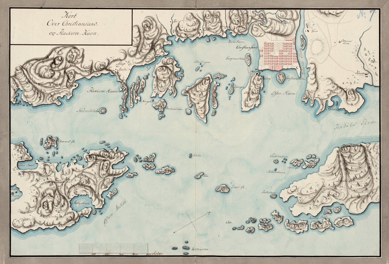 Mapa z mapové sbírky Národní knihovny od Unknown