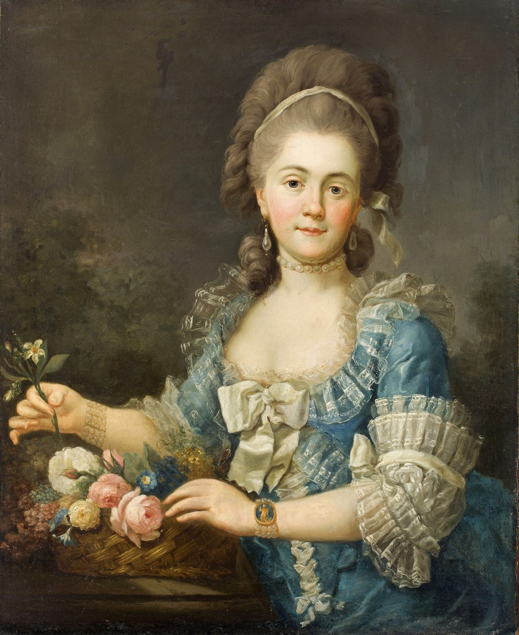 Portrét Anny Szaniawské rozené Scipio od Unknown