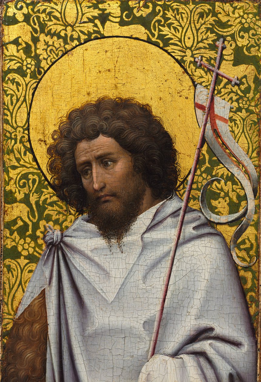 Jan Křtitel, asi 1410 (olej na dubové desce) od (1375/8 1444) Master of Flemalle