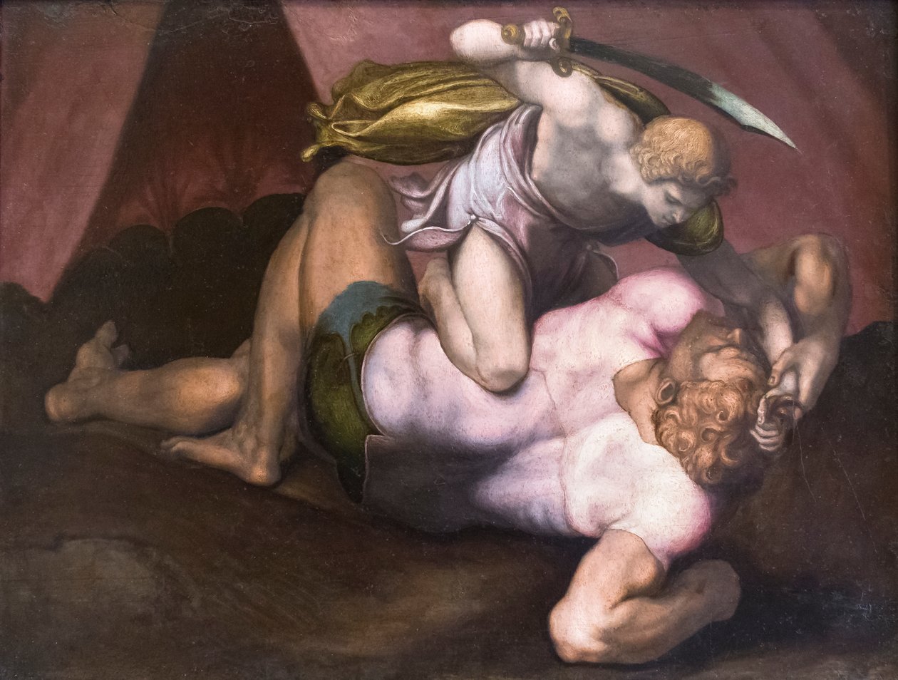 David a Goliáš od (1509 66) Daniele da Volterra