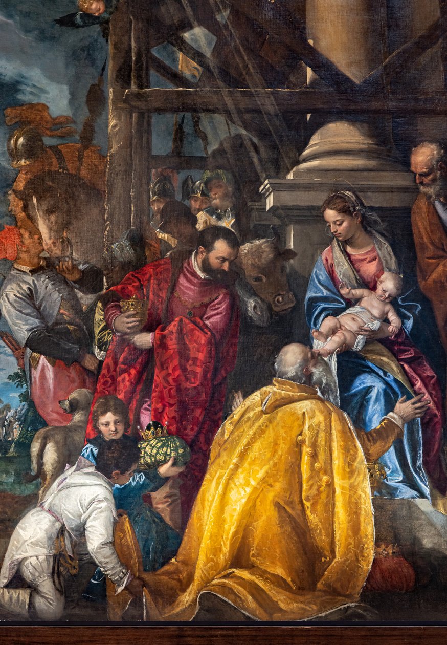 Klanění tří králů od (1528 88) Veronese