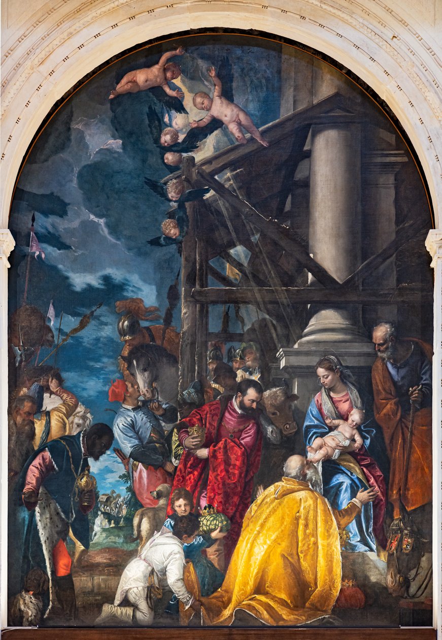 Klanění tří králů od (1528 88) Veronese