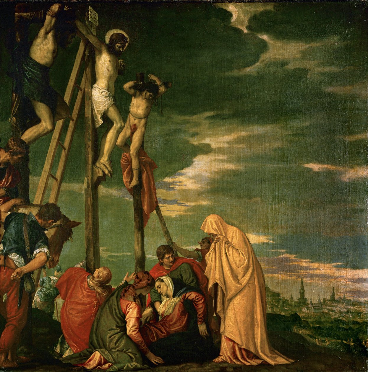 Kristus na hoře Kalvárii... od (1528 88) Veronese