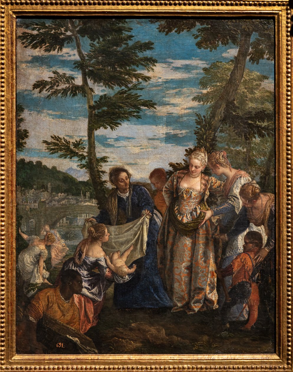 Nalezení Mojžíše od (1528 88) Veronese