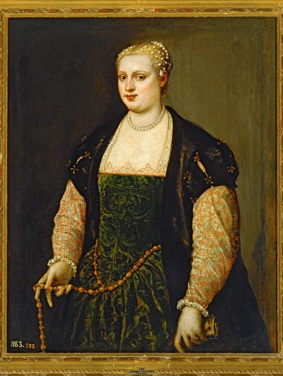 Lavinia Vecellio ... (malba na plátně) od (1528-88) Veronese