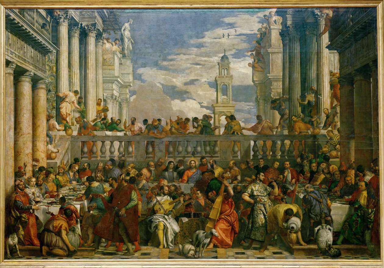 Svatba v Káně ... od (1528-88) Veronese