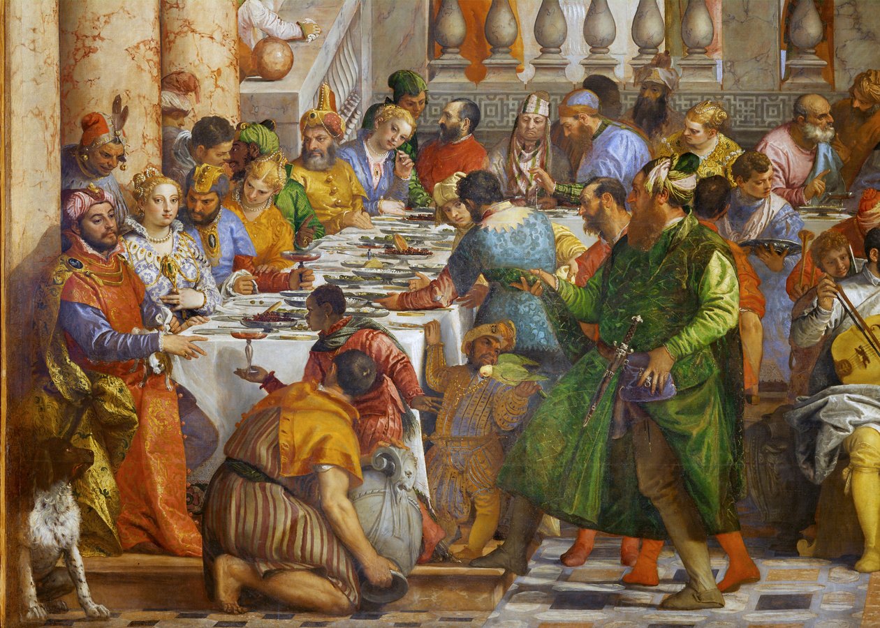Svatba v Káně ... od (1528 88) Veronese