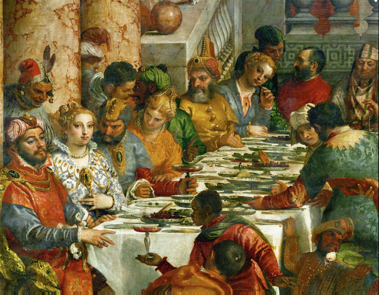 Svatba v Káně ... od (1528 88) Veronese