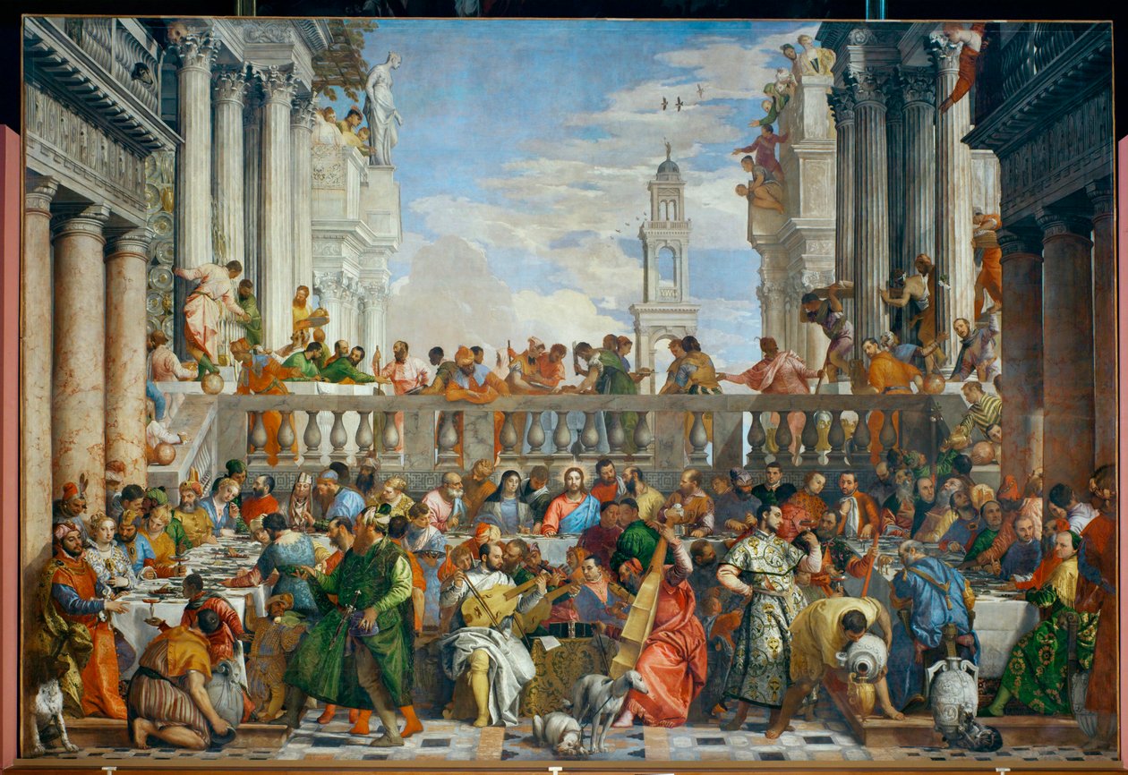 Svatba v Káně ... od (1528 88) Veronese