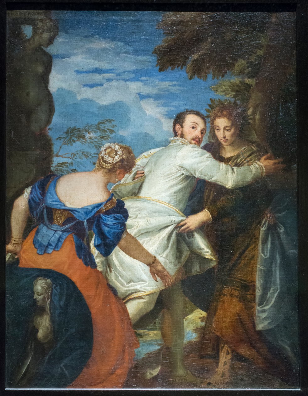 Volba Herkula nebo volba mezi neřestí a ctností od (1528 88) Veronese