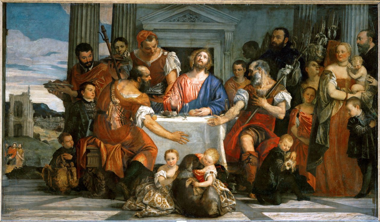 Poutníci z Emauz... od (1528-88) Veronese