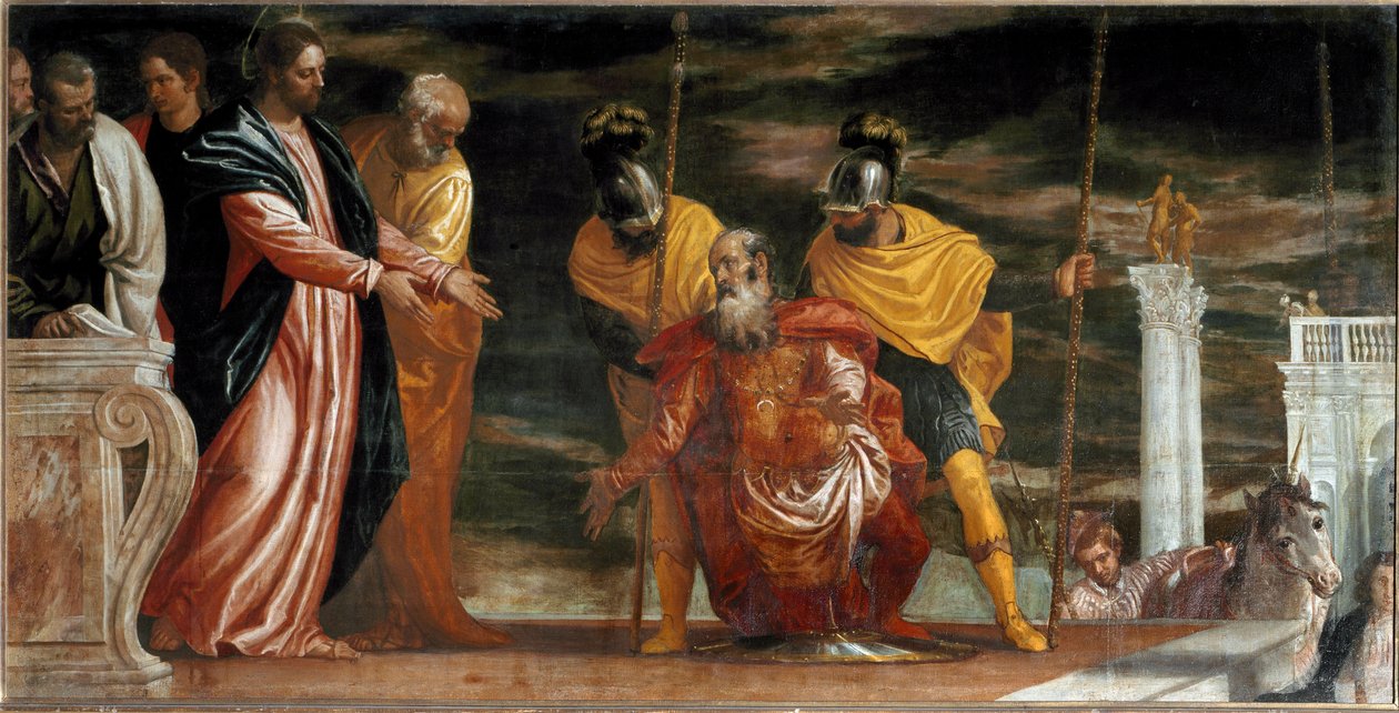 Ježíš a setník z Kafarnaum (obraz, kolem roku 1580) od Veronese