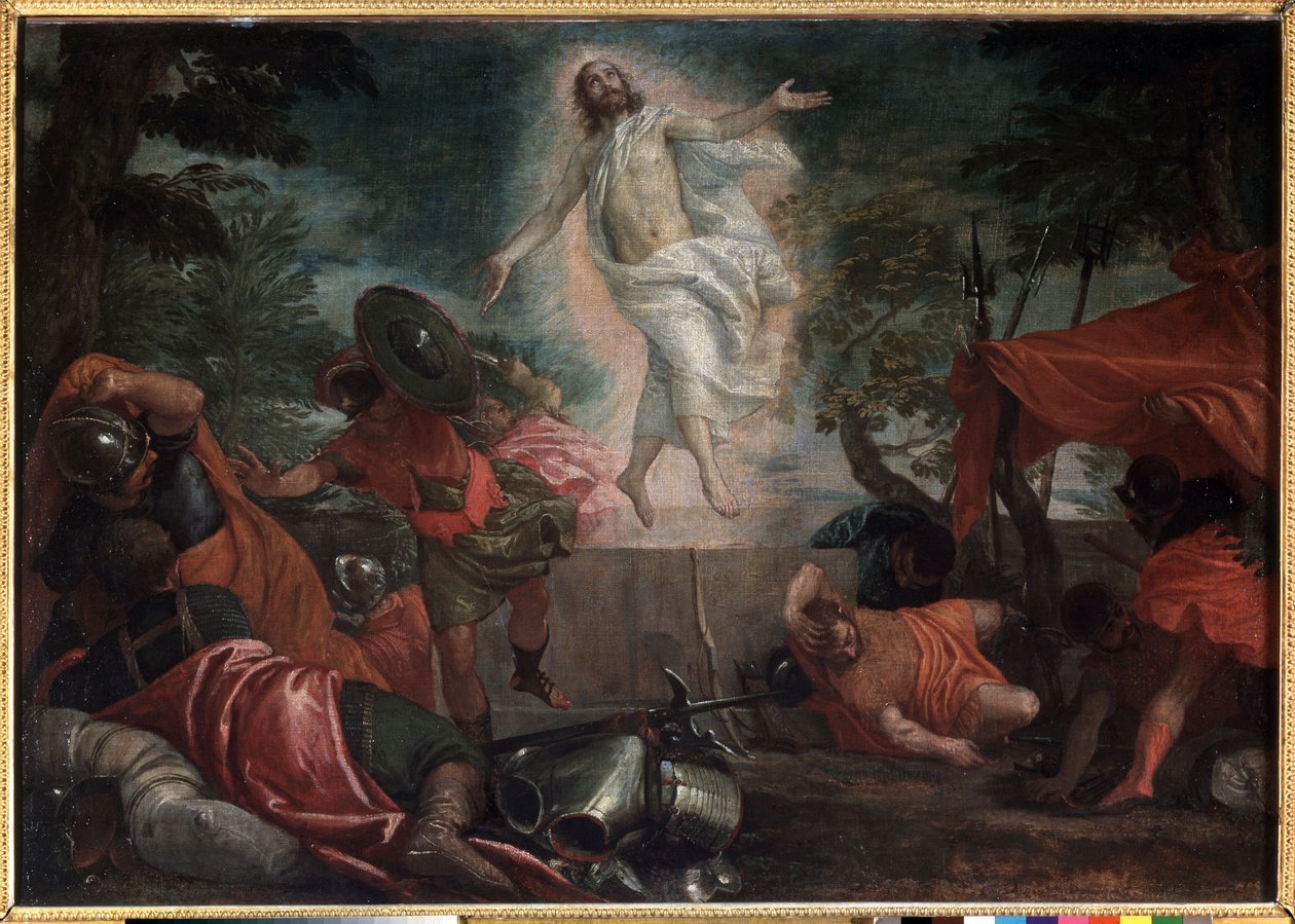 The Resurrection, c.1580 (olej na plátně) od Veronese