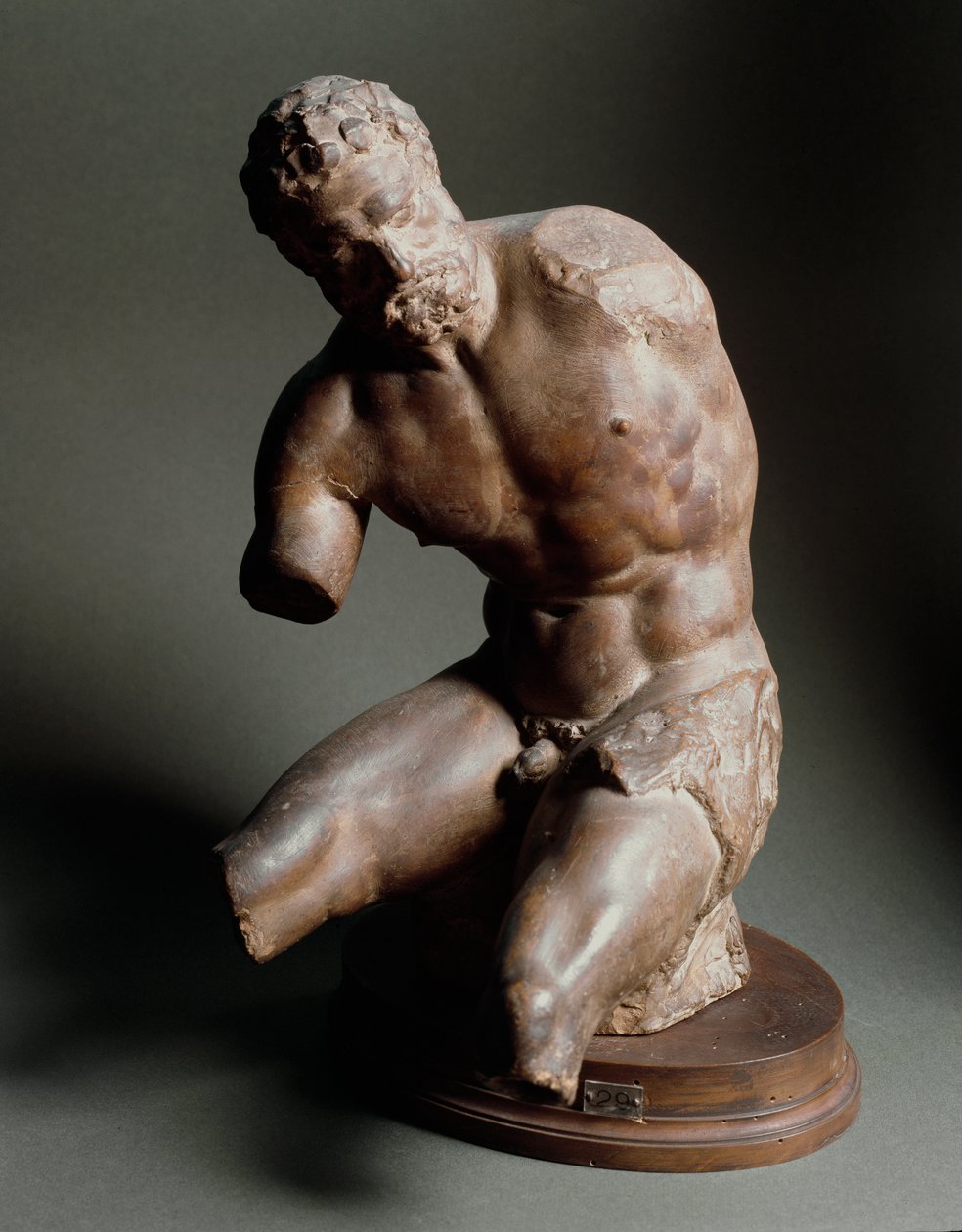 Mužský trup. Sochařství od Giambologna