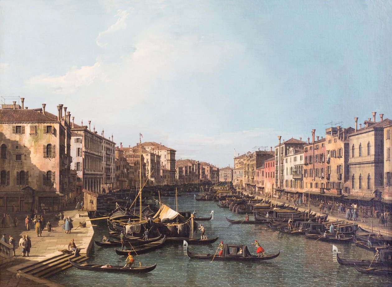 Pohled na Benátky z Canal Grande od (1697 1768) Canaletto