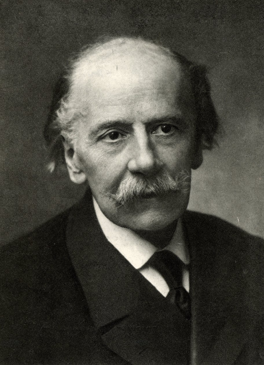 Jules (Emile Frederic) Massenet (1842-1912). francouzský skladatel (černobílá fotografie) od (1820 1910) Nadar
