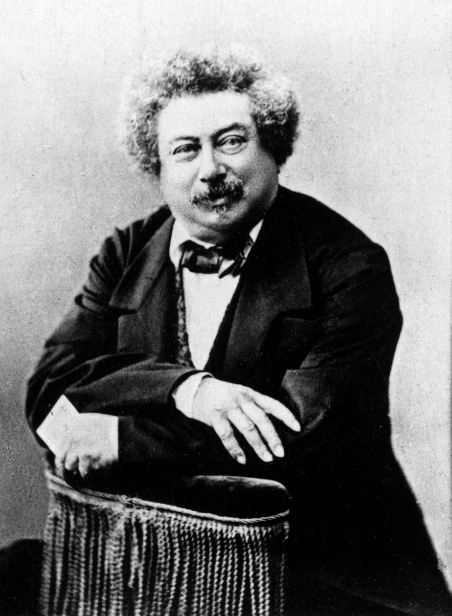 Portrét Alexandre Dumas pere od (1820 1910) Nadar