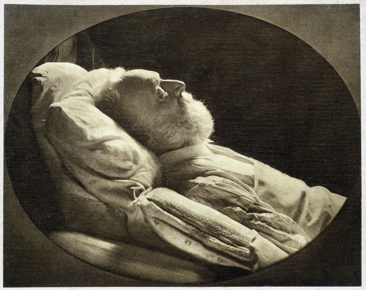 Victor Hugo na smrtelné posteli, 22. května od Nadar