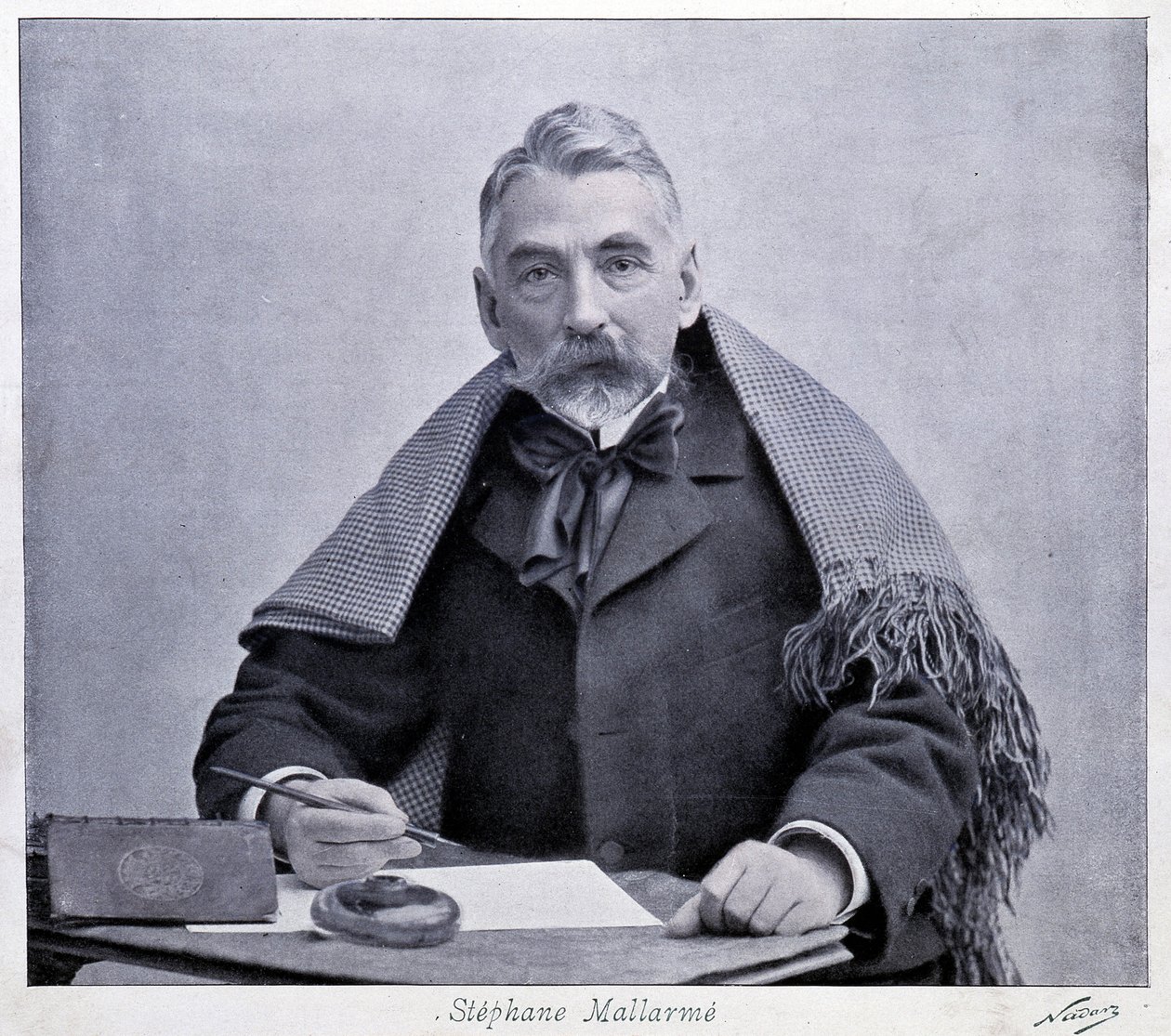 Mallarme (1842-1898) - fotografie Nadar, Carnavalet. od Nadar