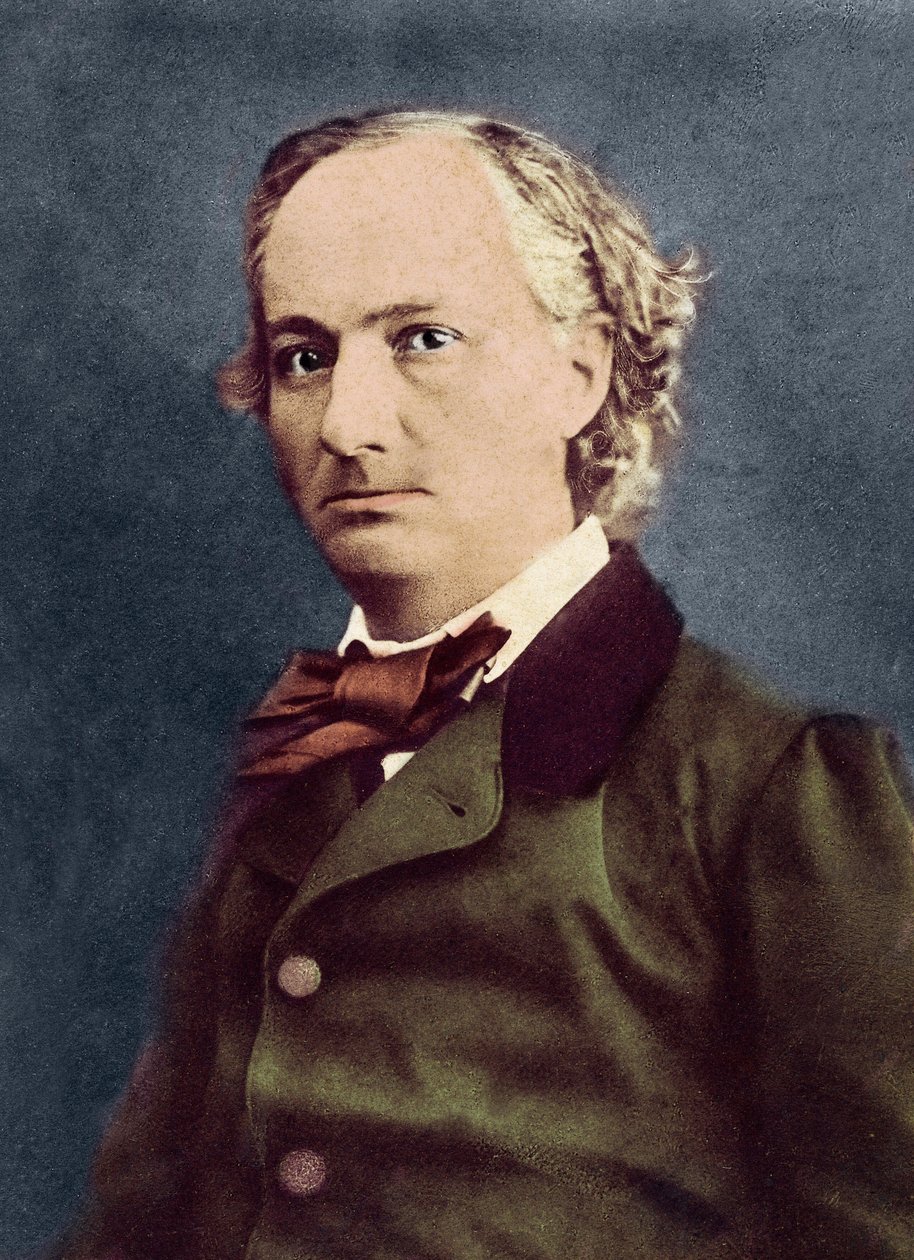 Portrét Charlese Baudelaira (Paříž od Nadar