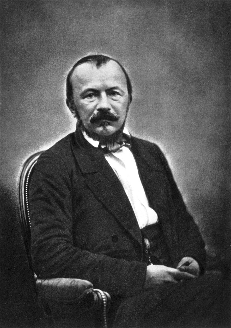 Portrét Gerarda de Nerval. od Nadar