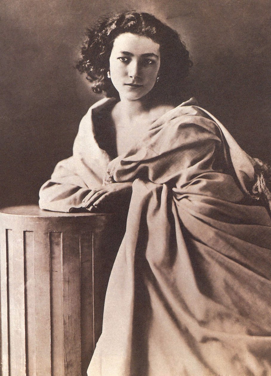 Portrét Henriette Rosine Bernard dite Sarah Bernhardt (1844-1923) od Nadar od Nadar